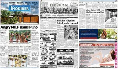 Philippine Daily Inquirer – November 05, 2009