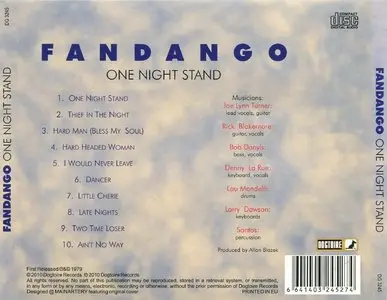 Fandango -  One Night Stand (1979)