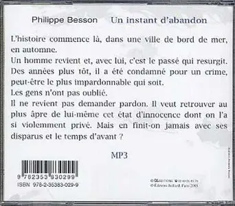 Philippe Besson, "Un instant d'abandon"