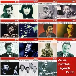 V.A. - Verve Jazzclub Part 3: Legends (15CD, 2006-2009)
