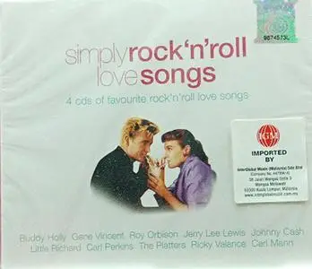 VA - Simply Rock 'N' Roll Love Songs (4CD) (2009) {Simply/Union Square Music}
