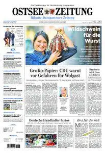 Ostsee Zeitung Ribnitz-Damgarten - 15. Januar 2018