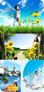 Girl - Psd Templates 4