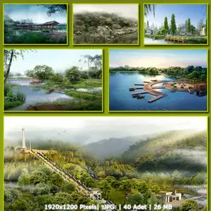 Landscapes of Chinese Masters Photoshop