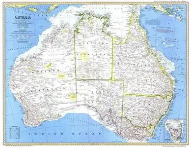 National Geographic Australia Map