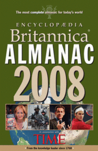 Encyclopedia Britannica - Almanac 2008