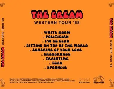 The Cream - Western Tour '68 (2017) {Ass Blaster}