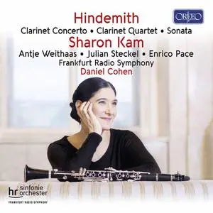 Sharon Kam - Hindemith: Clarinet Concerto, Clarinet Quartet & Clarinet Sonata (2021) [Official Digital Download]