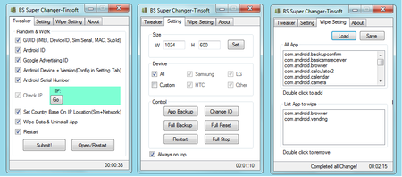 BS Super Changer 3.9.3.1 + Retention Rate Solution 3.0