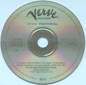 Sphere - Four For All (1987) {PolyGram}