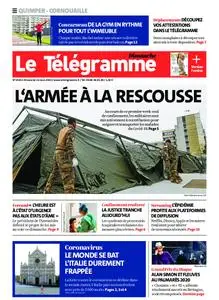 Le Télégramme Ouest Cornouaille – 22 mars 2020