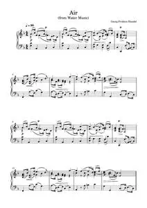 Air (from The Water Music Suite) - George Frideric Handel