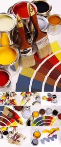 Stock Photo: Painting Time