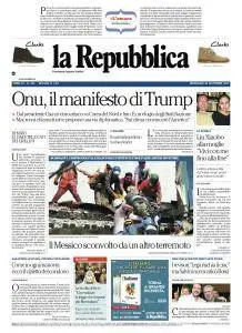 la Repubblica - 20 Settembre 2017