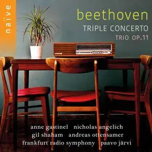 Paavo Järvi, Frankfurt Radio Symphony - Beethoven: Triple Concerto, Op. 56 & Trio, Op. 11 (2018) [Official Digital Download]