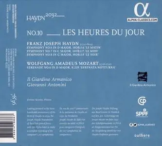 Giovanni Antonini, Il Giardino Armonico - Haydn 2032 No. 10: Les heures du jour (2021)