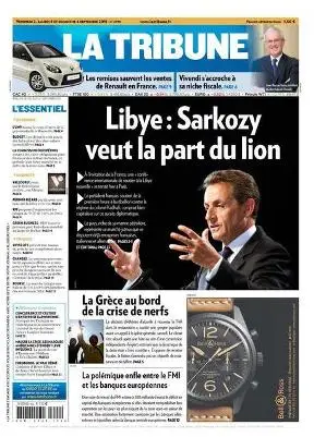 La Tribune - Vendredi 02 & Samedi 03 & Dimanche 04 Septembre 2011