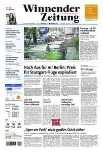 Winnender Zeitung - 15. November 2017