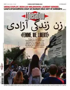 Libération – 26 septembre 2022