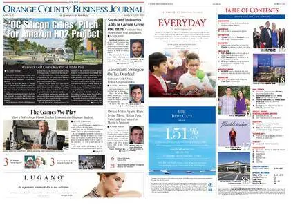 Orange County Business Journal – October 16, 2017