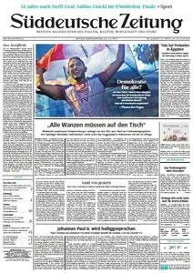Süddeutsche Zeitung vom Samstag, 06. Juli 2013