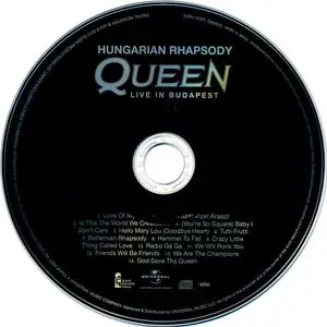Queen - Hungarian Rhapsody: Queen Live In Budapest (2012) [Japan SHM-CD, 2CD]