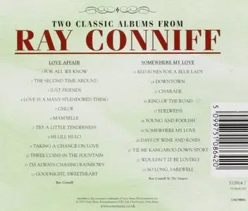 Ray Conniff - Two Classic albums - Love Affair / Somewhere My Love  ( 2 LP in 1CD , 2003 ) Re-Up
