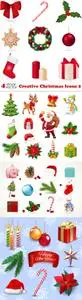 Vectors - Creative Christmas Icons 2