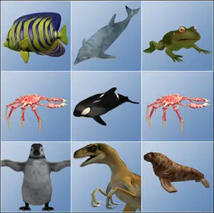 Poser 2012 Pro Content – Poser Animals