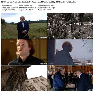 BBC - Sacred Music Series 2 - S02E02: Faure And Poulenc (2010)