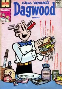 Chic Young's Dagwood Comics 106 (1959-11) (c2c) (GreenGiant-DCP