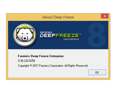 Deep Freeze Enterprise 8.38.220.5256