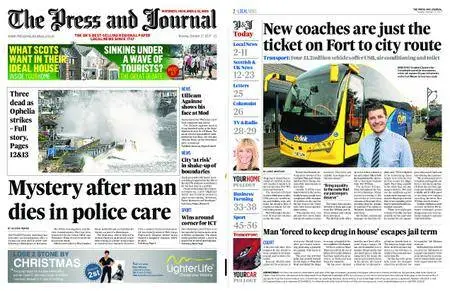 The Press and Journal Inverness – October 17, 2017