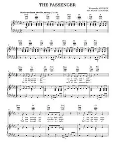 The passenger - Iggy Pop (Piano-Vocal-Guitar)