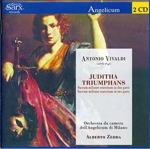 Antonio Vivaldi - Alberto Zedda - Juditha Triumphans (1964, CD reissue 1997, Sarx Rec. # ANG 97007-2) [RE-UP]