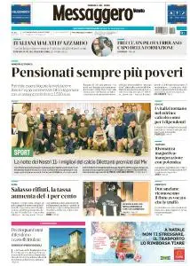 Il Messaggero Veneto Udine - 21 Dicembre 2018