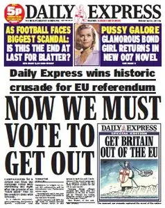 Daily Express - 28 Thursday May 2015