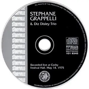 Stephane Grappelli - Live at Corby Festival Hall May 1975