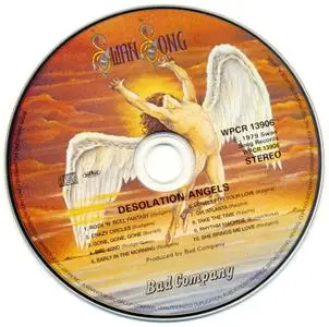 Bad Company - Desolation Angels (1979) [24-bit Remastering 2010, Japan] Repost