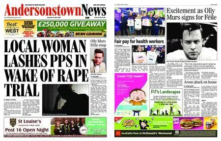 Andersonstown News – April 14, 2018