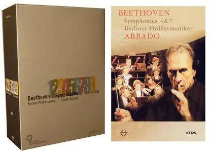 Abbado: The Beethoven Symphonies - Symphonies 4 & 7 - BOXSET 4 DVD - DVD 4/4