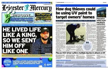 Leicester Mercury – March 10, 2021