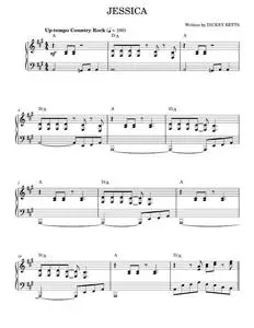 Jessica - Allman Brothers Band, Dickey Betts (Piano Solo)