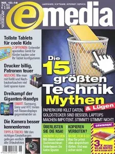 eMedia (Hardware Software Internet) Magazin No 15 16 vom 25 Juli 2014