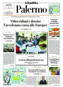 la Repubblica Palermo – 22 maggio 2019