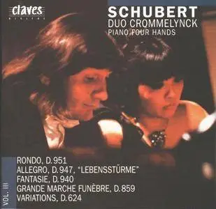 Duo Crommelynck – Schubert: Piano Four Hands Vol. III (1994)