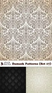 Vectors - Damask Patterns (Set 17)