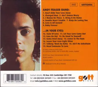 Andy Fraser - Andy Fraser Band & ...In Your Eyes (2004)