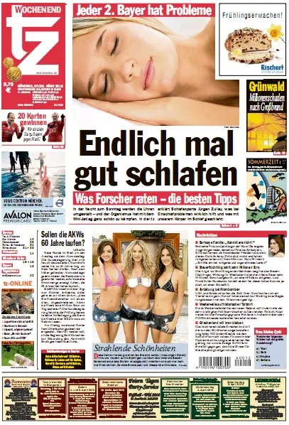 TZ München Wochenendausgabe vom 27./28. März 2010