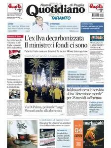 Quotidiano di Puglia Taranto - 3 Dicembre 2023